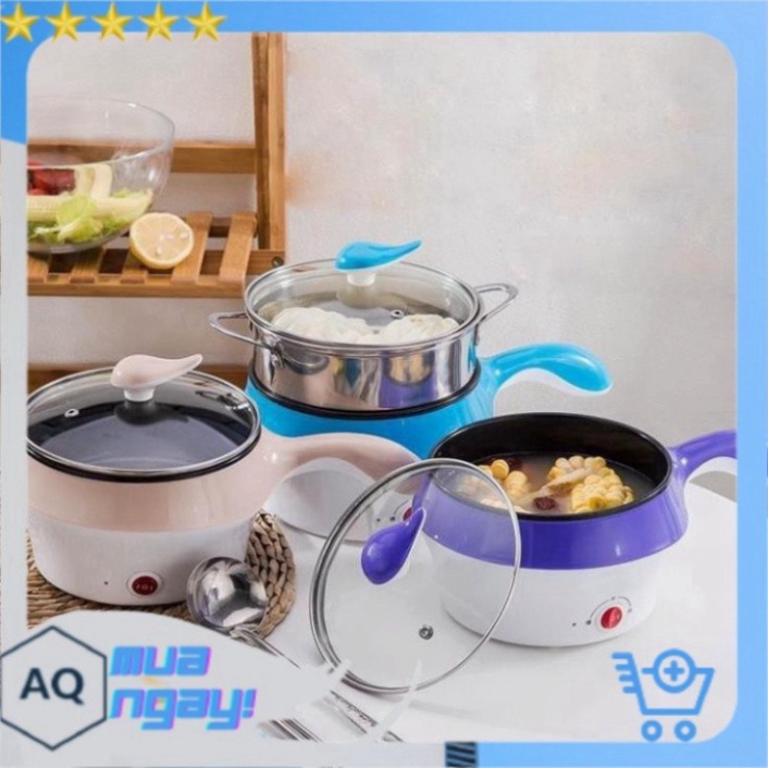Multifunctional Mini 18Cm Hot Pot Super Speed Noodle Cooker Frying Steaming Hot Pot Frying
