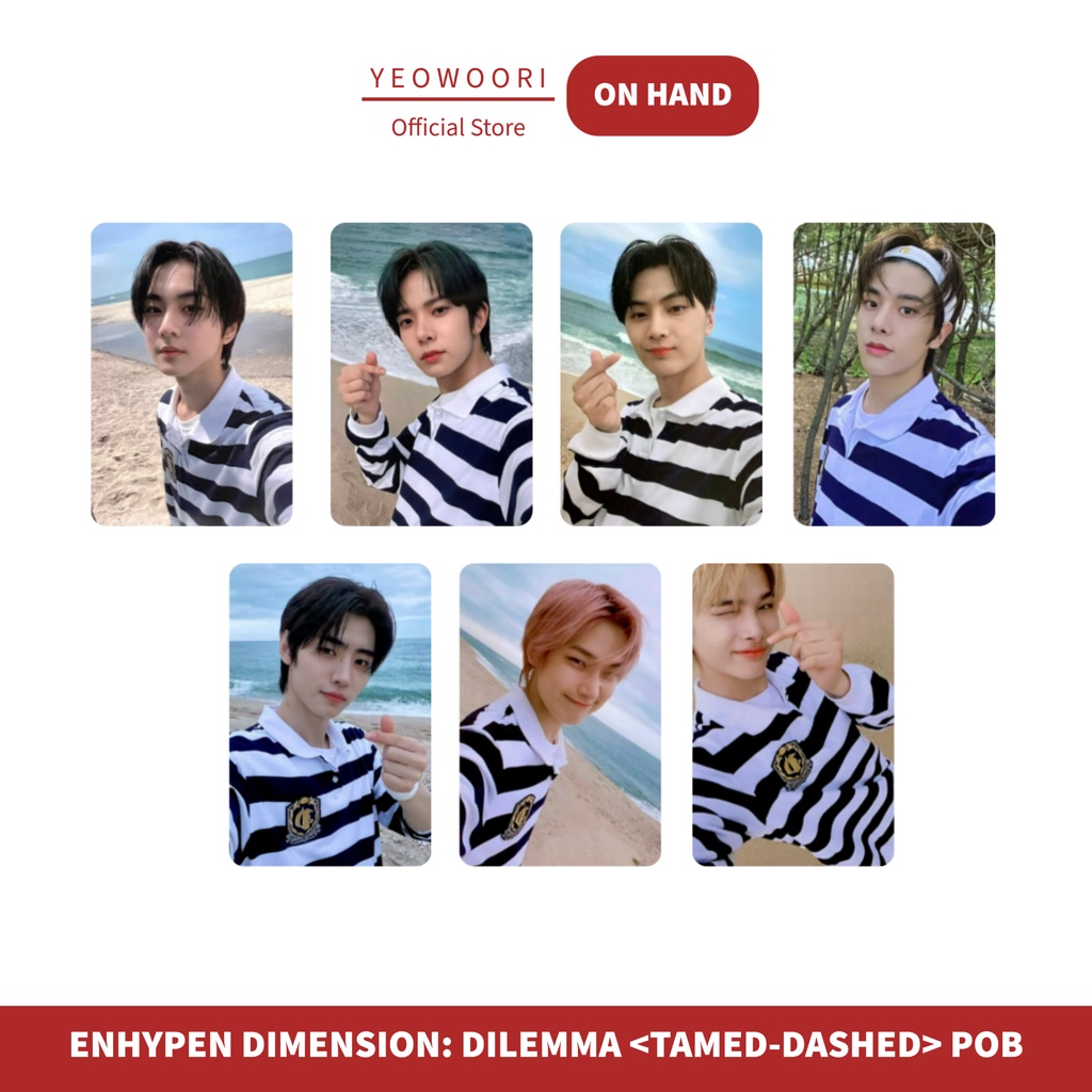 ENHYPEN Dimension Dilemma Tamed Dashed Event POB Photocard PC Shopee