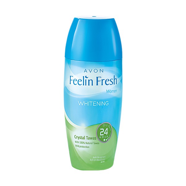 Avon Feelin Fresh Whitening Crystal Tawas Roll On Deodorant 40ml 75ml