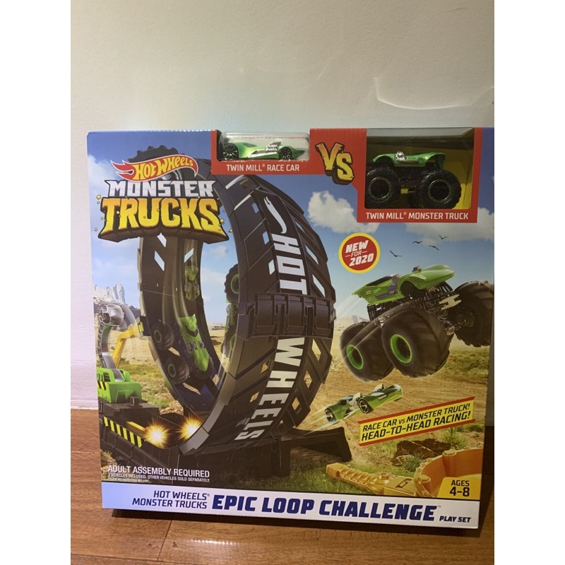 Hot Wheels Monster Truck Epic Loop Challenge Twin Mill Shopee Philippines