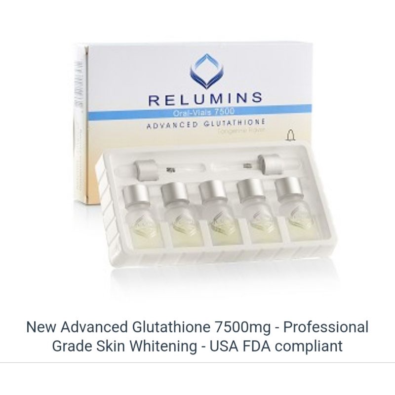 Relumins Advanced Glutathione 7500mg Shopee Philippines