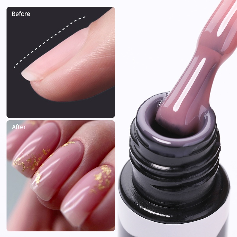 Lilycute Ml Ml Extension Nail Gel Clear Nude Color Gel Polish Quick