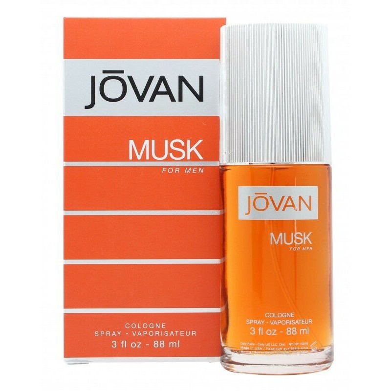 Jovan Musk Eau De Cologne For Men 88ml Shopee Philippines