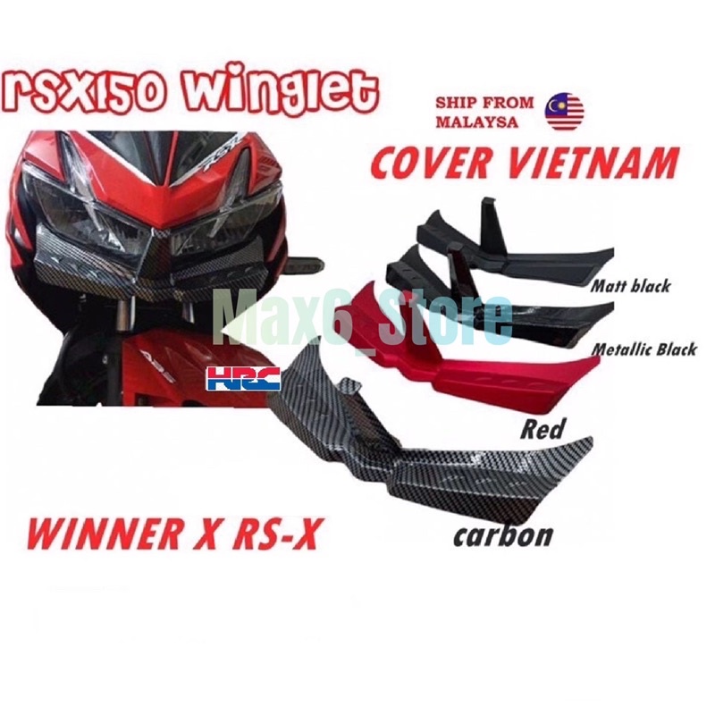 Honda Rsx Front Winglet Cover Vietnam Winner X Rs X Rsx