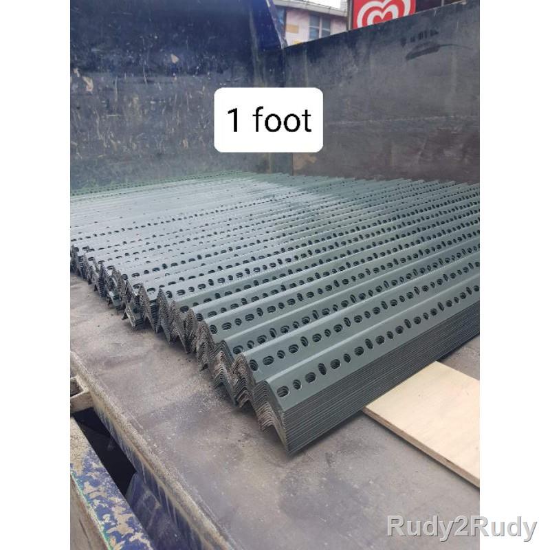 Slotted Angle Bar 1ft To Almost 5ft 145cm Free Bolts Nuts