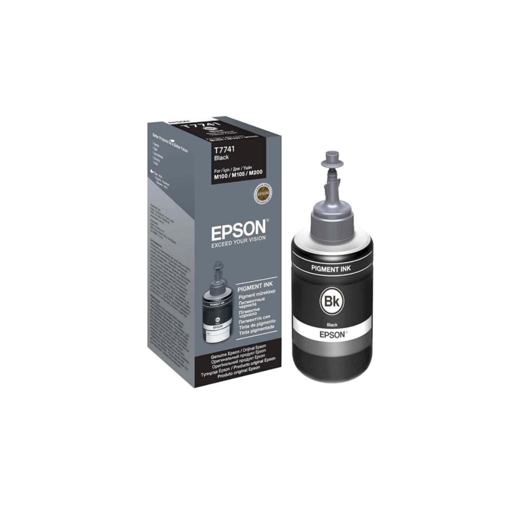 Epson T Pigent Black Ink Bottle For Epson M And M Shopee