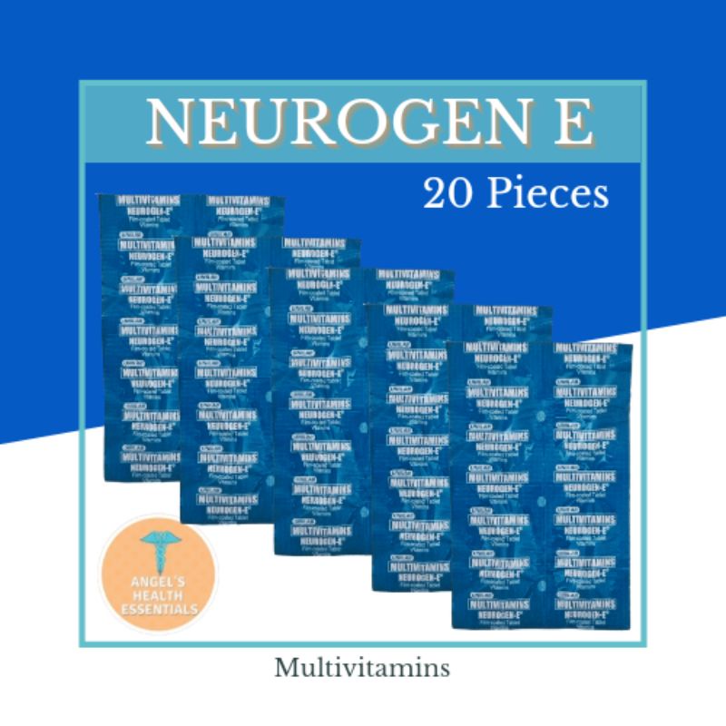 Neurogen E Tablet 20 Pieces Shopee Philippines