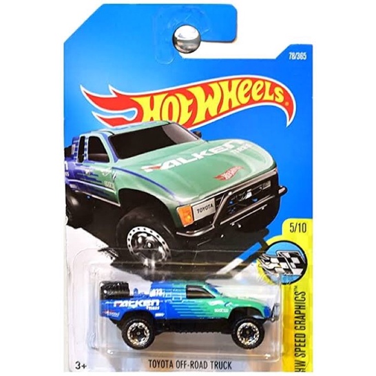 Hot Wheels Toyota Off Road Pickup Falken Truck Shopee Philippines