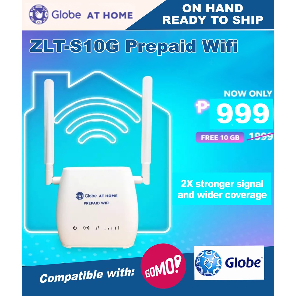 Ready Stock Globe At Home Prepaid Wifi Zlt S G Brandnew Shopee