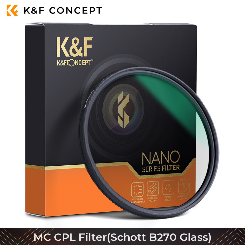 K F Concept Cpl Filter Layer Super Slim Circular Polarizing Filter