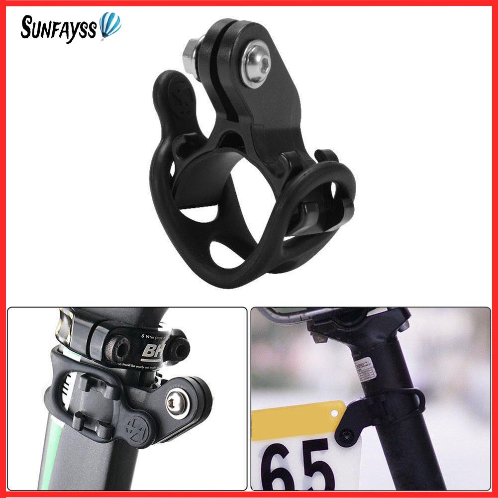 MTB Road Bike Race Number Plate Mount Holder Folding Bicycles