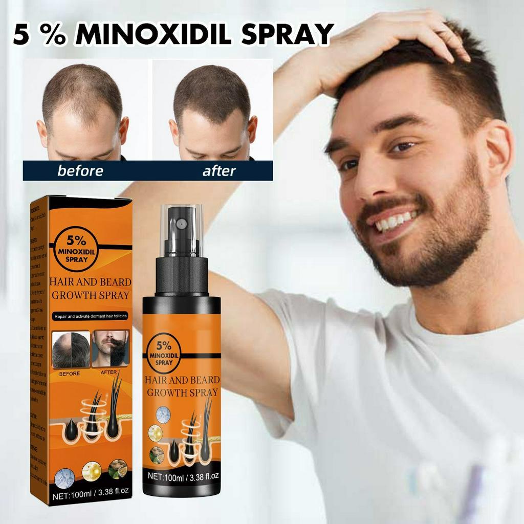 Minoxidil Hair Growth Spray For Men Women Ml Hair Regrowth