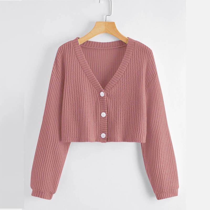 Kily Ph Plus Size Cardigan Blazer For Women Waffle Knit Removable