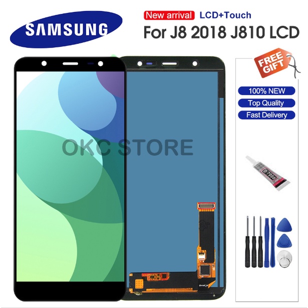 For Samsung Galaxy J8 2018 J810 LCD Display Touch Screen Panel