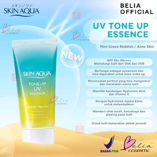 Belia Skin Aqua Tone Up Uv Essence Uv Moisture Milk Spf Pa G