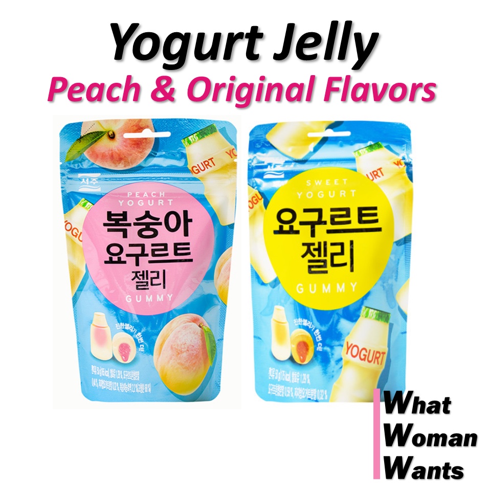 Seoju Peach Yogurt Jelly With Free Gift Peach Jelly Peach Gummy