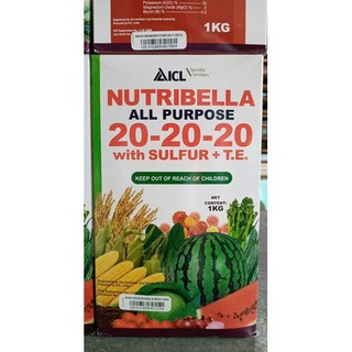 FOLIAR SPRAY KILO NUTRIBELLA 15 15 30 NUTRIBELLA 20 20 20 NOVA