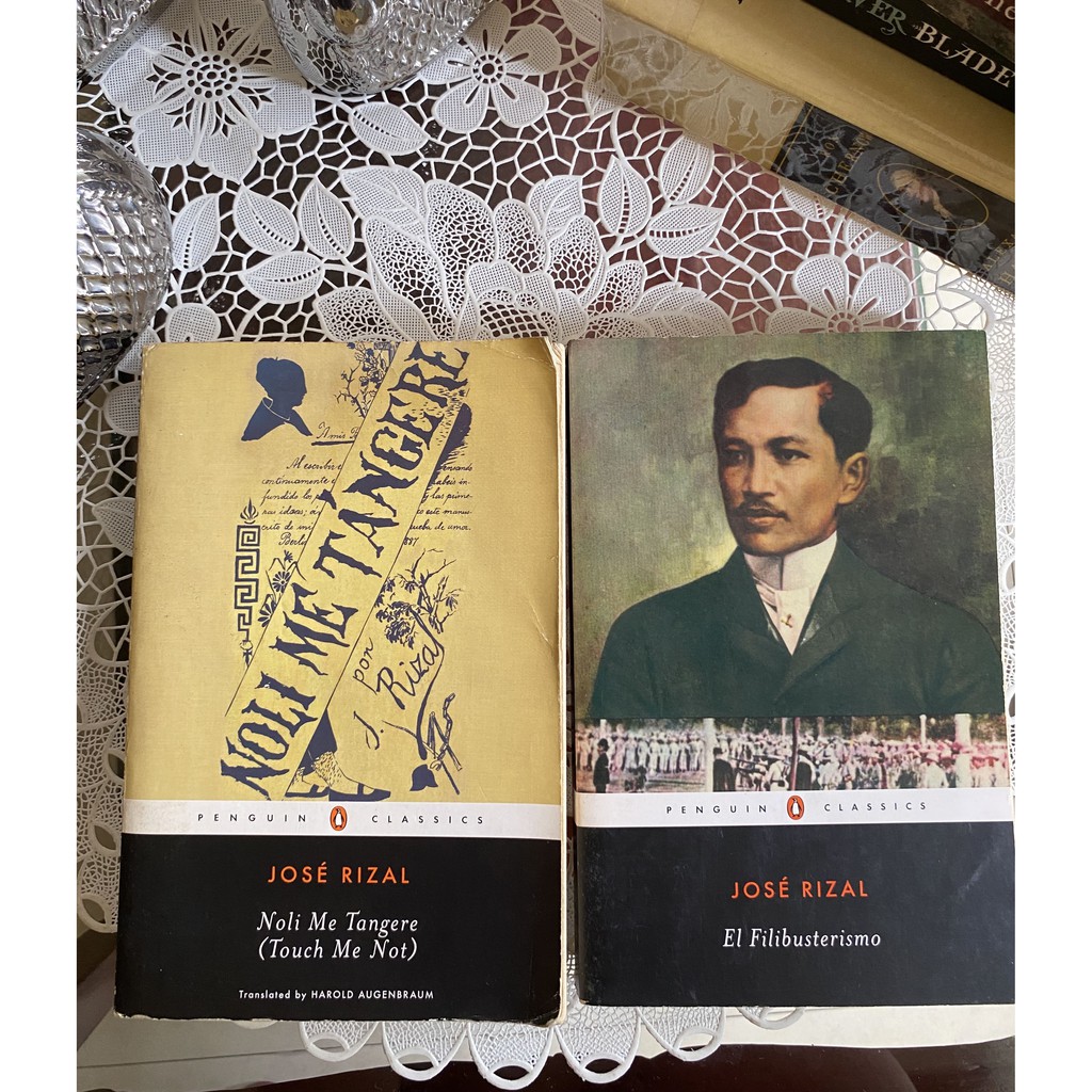 Noli Me Tangere And El Filibusterismo By Jose Rizal English Paperback Set Shopee Philippines