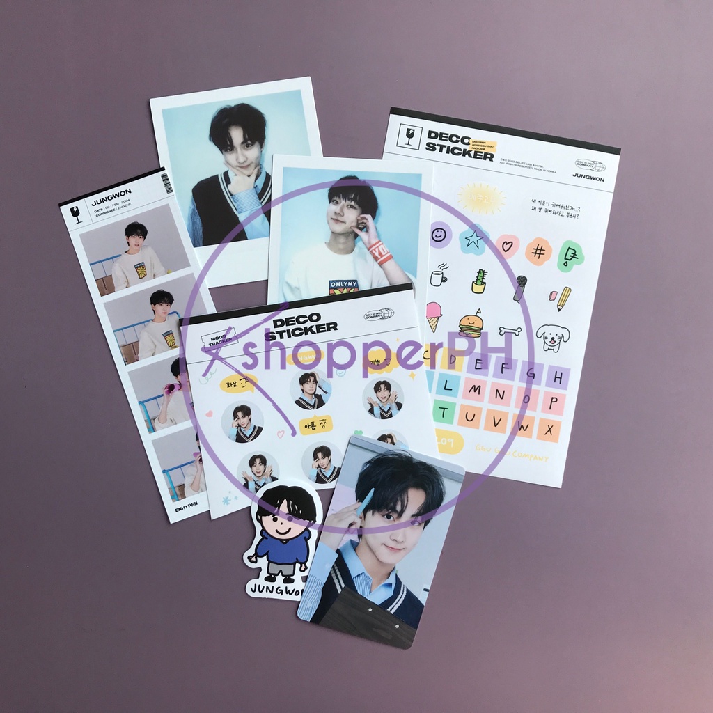 ON HAND Enhypen Official Ggu Ggu Package 2022 Tingi Shopee Philippines