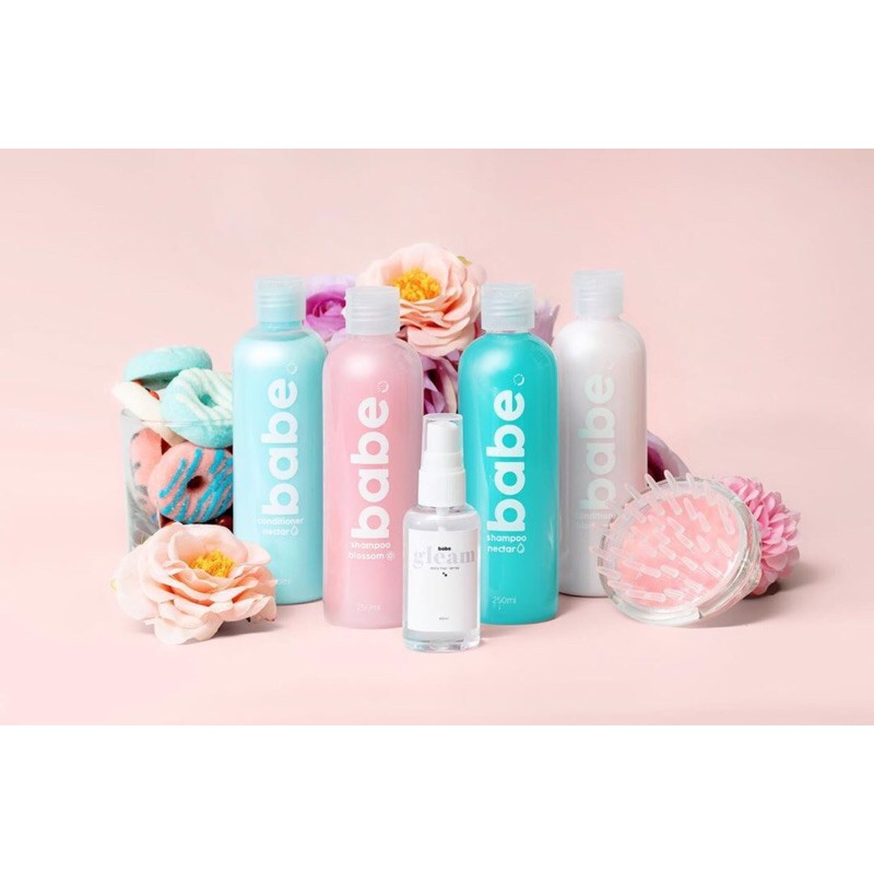 Babe Formula Shampoo Conditioner Blossom Nectar Set Shopee