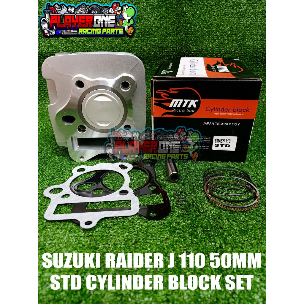 Mtk Suzuki Raider J Mm Standard Cylinder Block Set Shopee