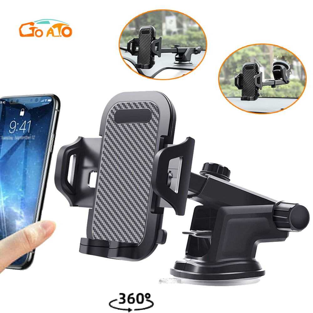 GTIOATO Super Strong Car Phone Holder With Silicone Suction Cup Holder