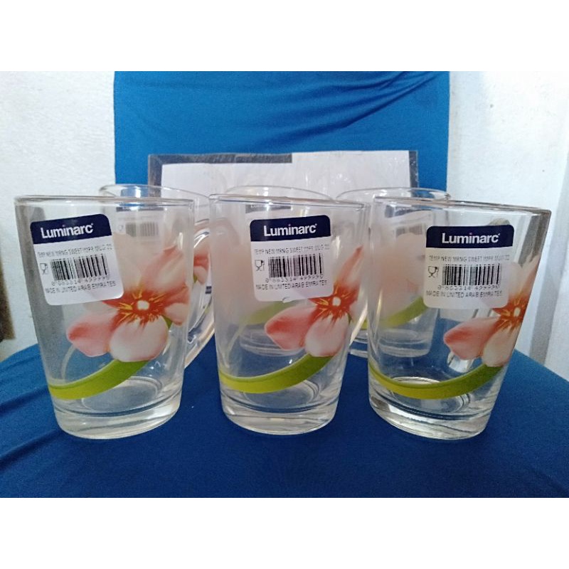 Luminarc 32cl Sweet Impression Mug By 6 Pcs Shopee Philippines