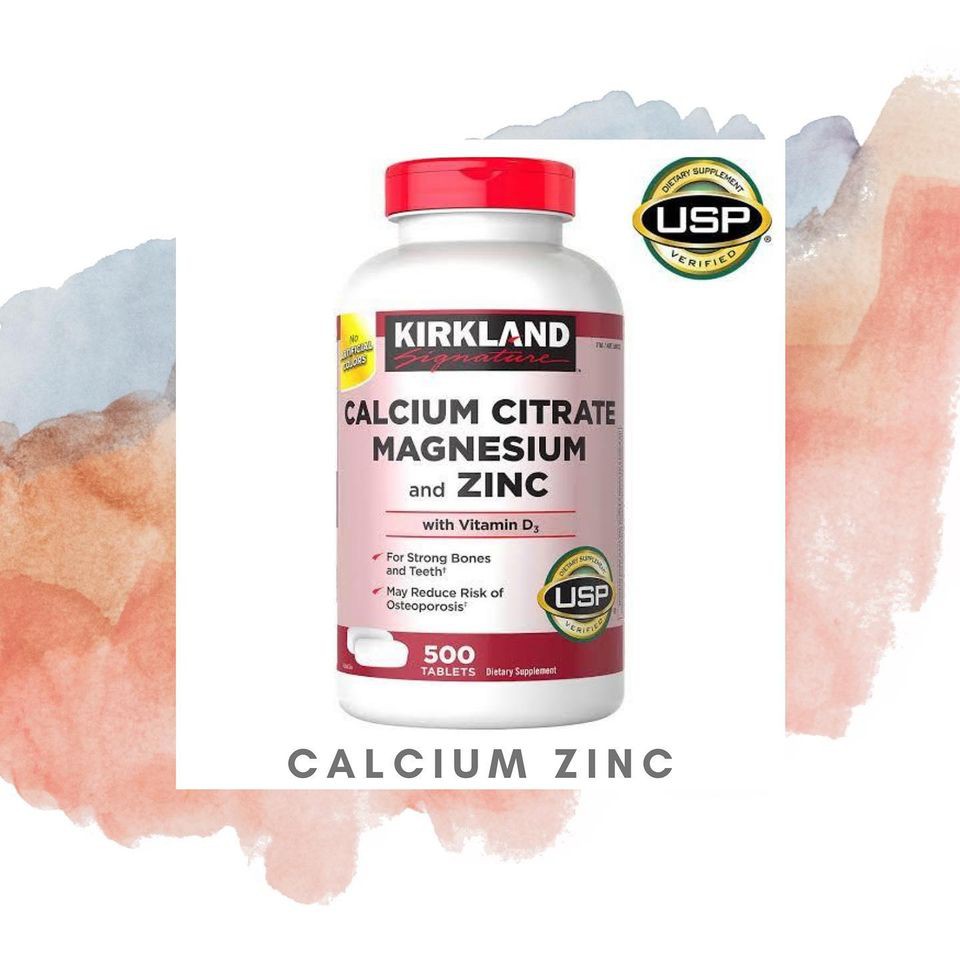 Kirkland Calcium Citrate Magnesium And Zinc With Vitamin D