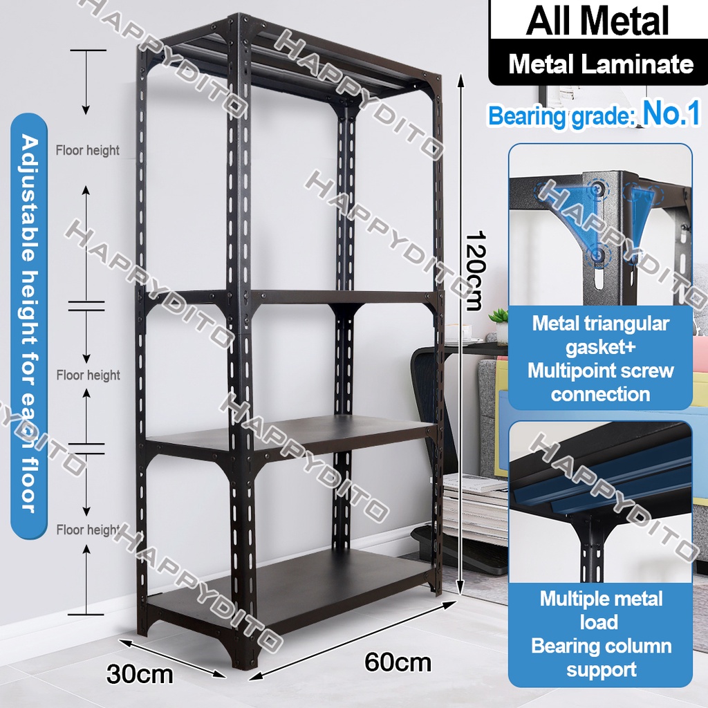 Tiers Tiers Steel Shelf Metal Rack Cold Rolled Steel Layer Shelving