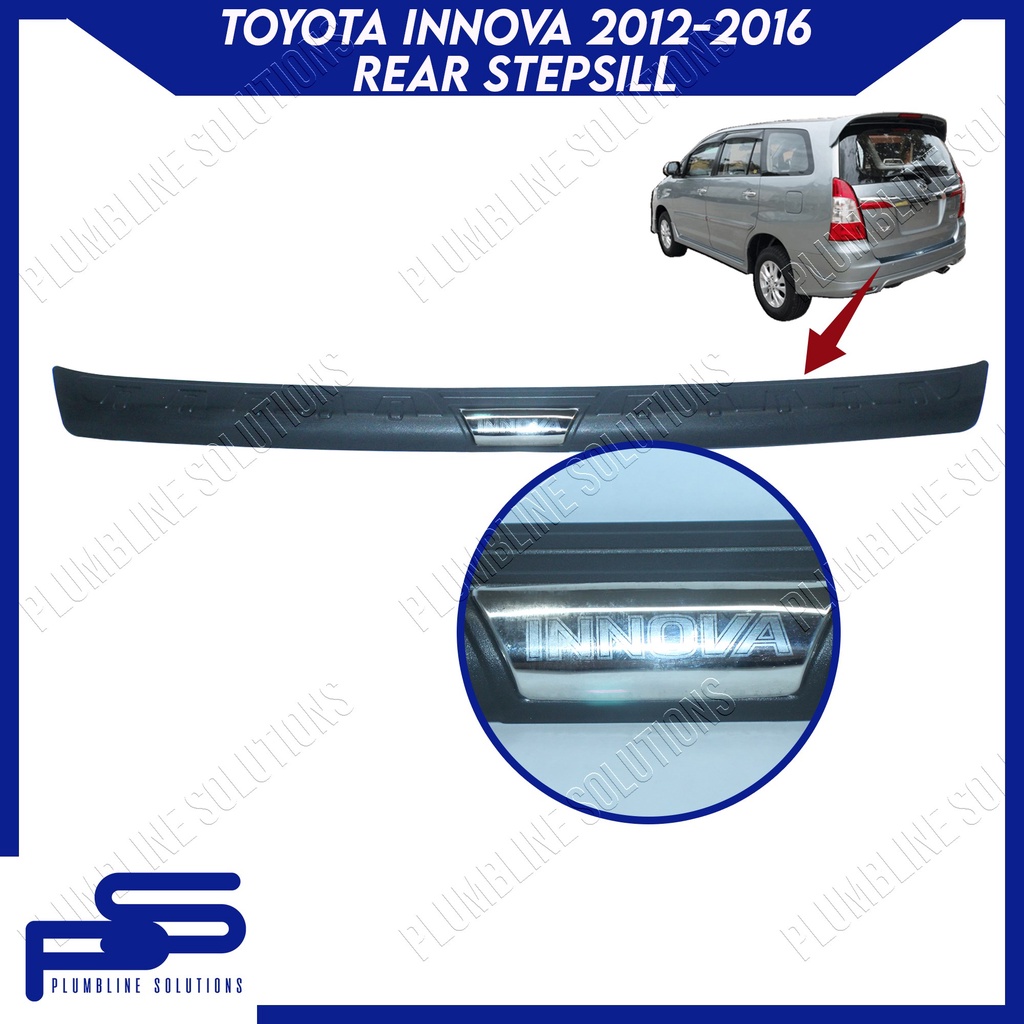 Rear Stepsill For Toyota Innova July Aug Rear