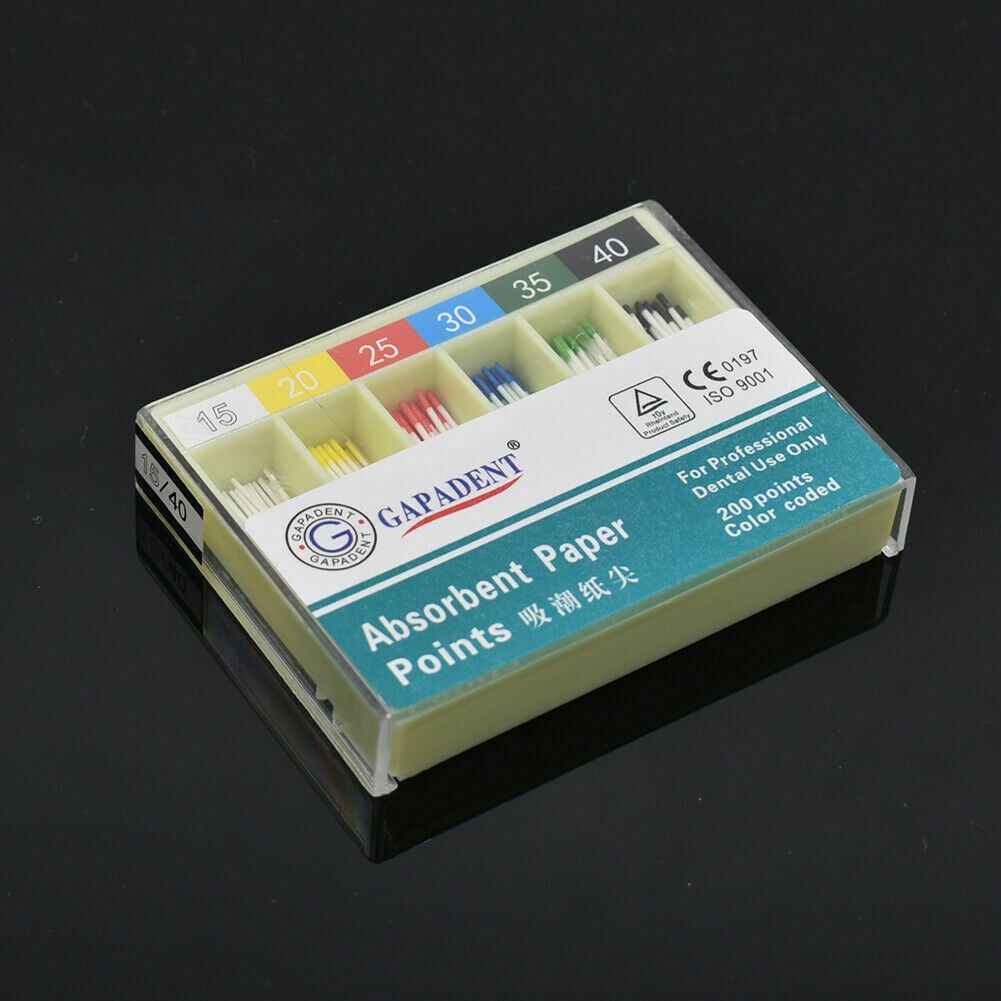 Pcs Box Dental Absorbent Paper Points Root Cancel Endodontics Cotton