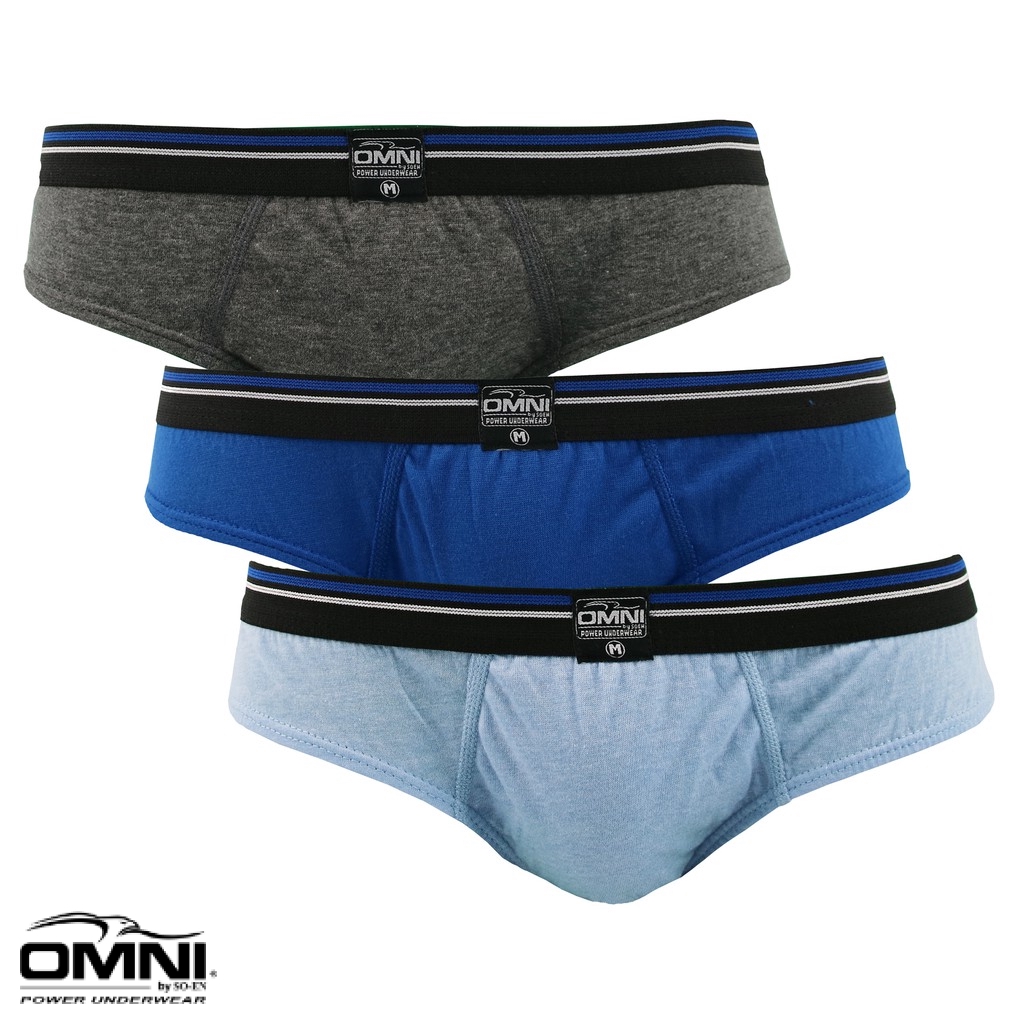 OMNI By SO EN Men S 3in1 Bikini Outside Brief Shopee Philippines