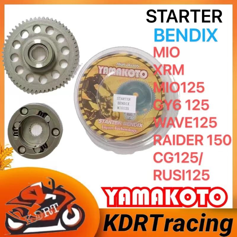 Yamakoto Starter Bendix Set For Raider Xrm Mio Mio Wave Gy