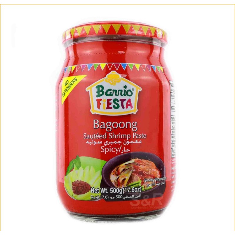 Barrio Fiesta Sautéed Shrimp Paste Bagoong Spicy 500g Shopee Philippines