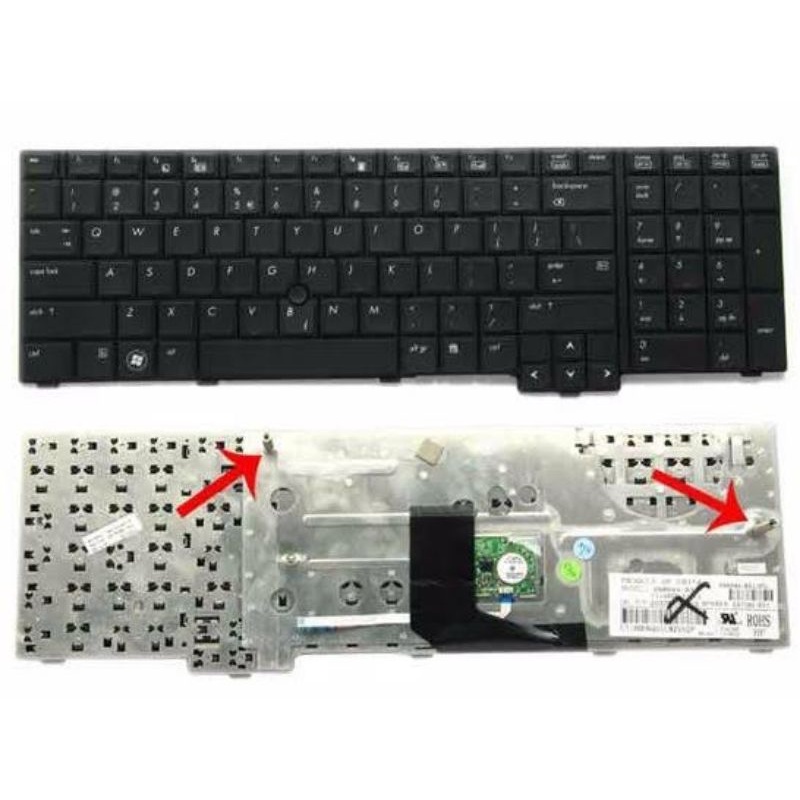 Laptop Keyboard For Hp Elitebook P W Series Without Backlight