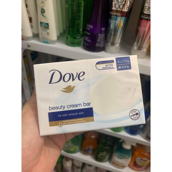 Dove Original Beauty Cream Bar Soap 4 X 100g Made In Germany Shopee