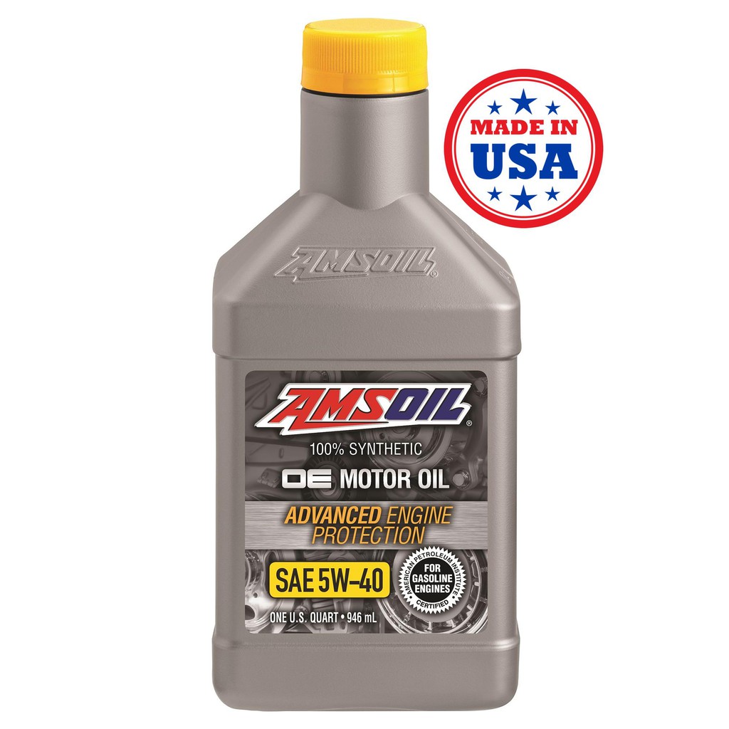 Amsoil W Oe Synthetic Motor Oil Gasoline Ml Shopee