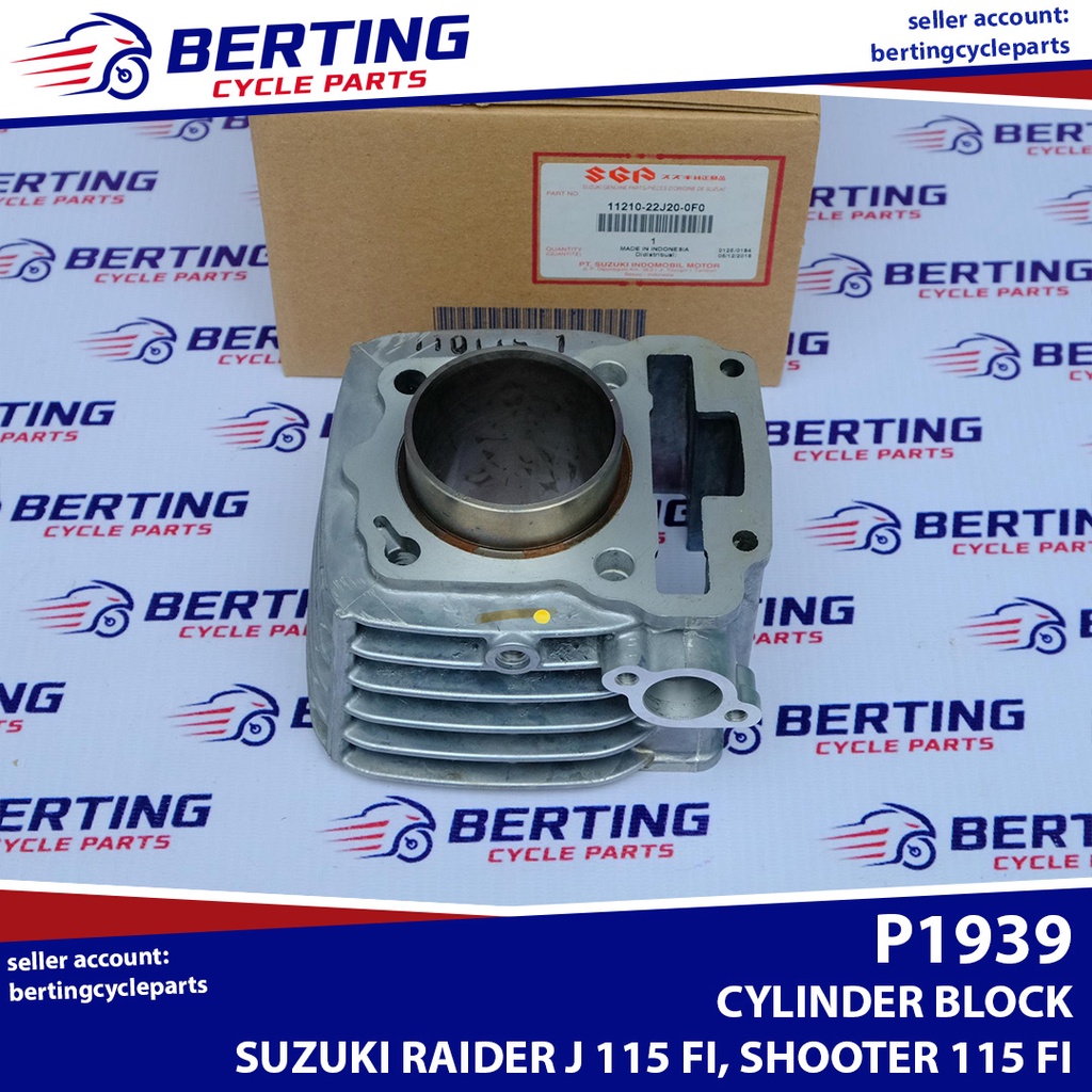 Sgp Cylinder Block Suzuki Raider J Fi Shooter Fi Genuine