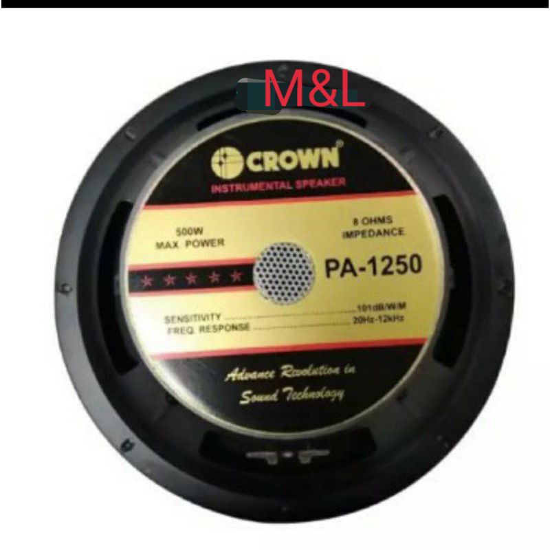 Crown Pa Instrumental Speaker Watts Shopee Philippines