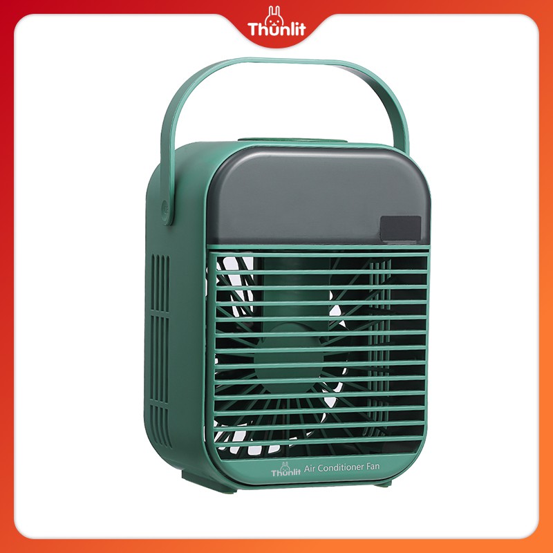 Thunlit Air Conditioner Fan Mah Rechargeable Portable Mini Air