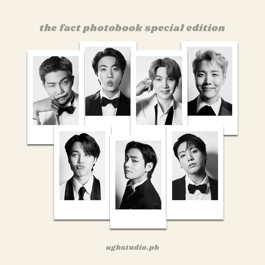 BTS 2021 The Fact Photobook Special Edition Polaroid Shopee Philippines