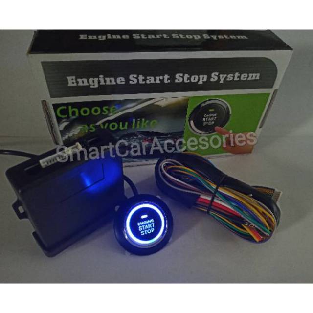 TOMBOL Push Button Engine Start Stop Button Engine Start Stop System