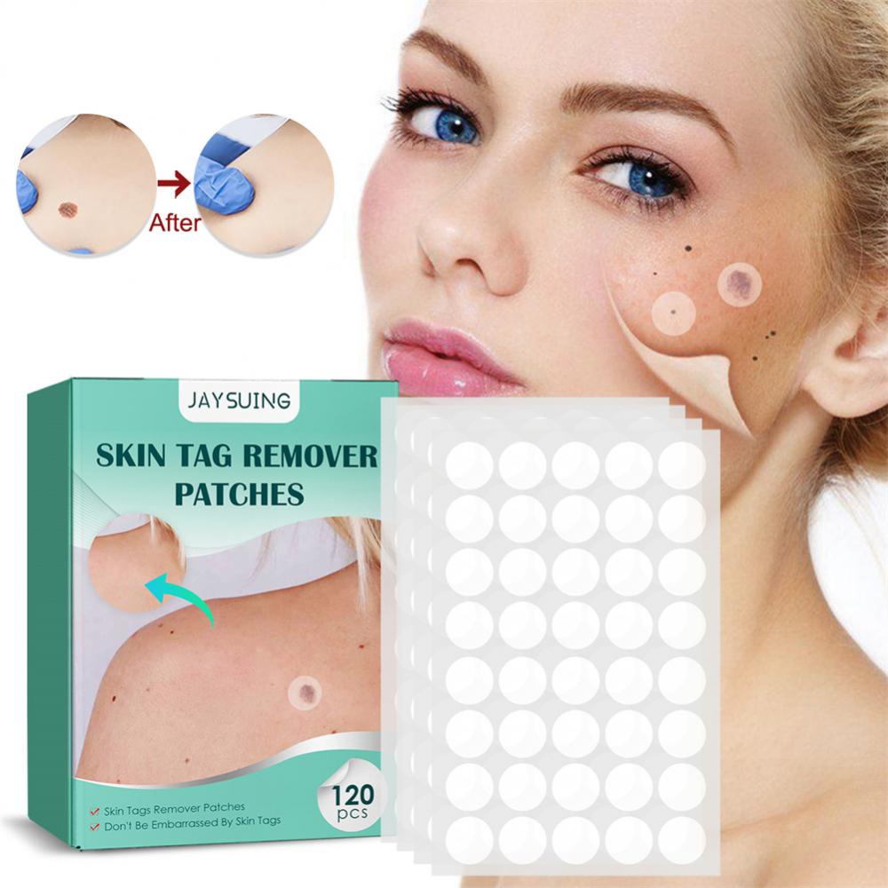 120pc Box Warts Remover Patch Skin Tags Pimple Treatments Cream