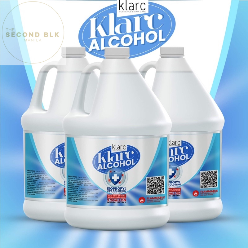 Klarc Isopropyl Alcohol Gallon Shopee Philippines