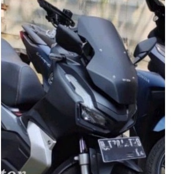 Hitam Visor Windshield Honda Adv Adv Original Model Black Doff