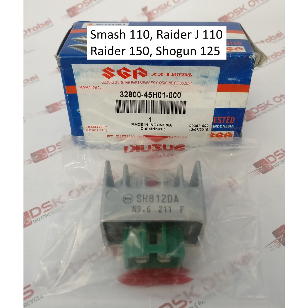 Rectifier Regulator Genuine For Smash Raider J Raider