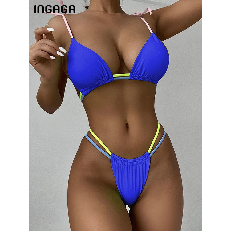 INGAGA Sexy Micro Bikini Women S Swimsuit 2022 Swimwear Women Thong