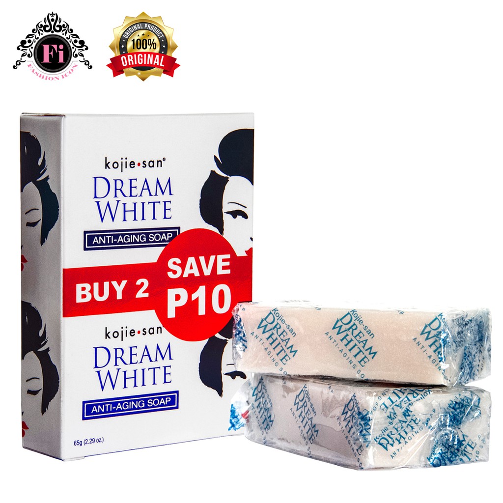 KOJIE SAN Dream White Anti Aging Soap 65g X 2 Shopee Philippines