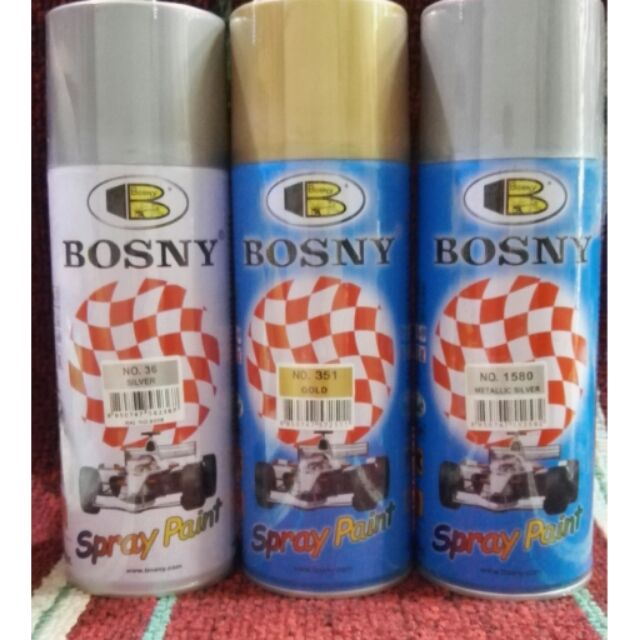 Bosny Metallic Spray Paint Shopee Philippines