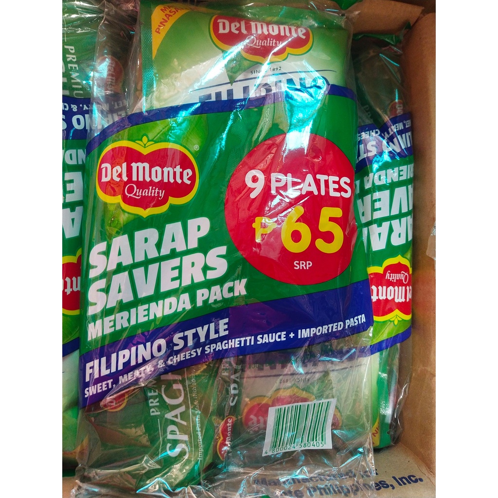 Del Monte Sarap Savers Party Pack Filipino Style Spaghetti Sauce 1kg